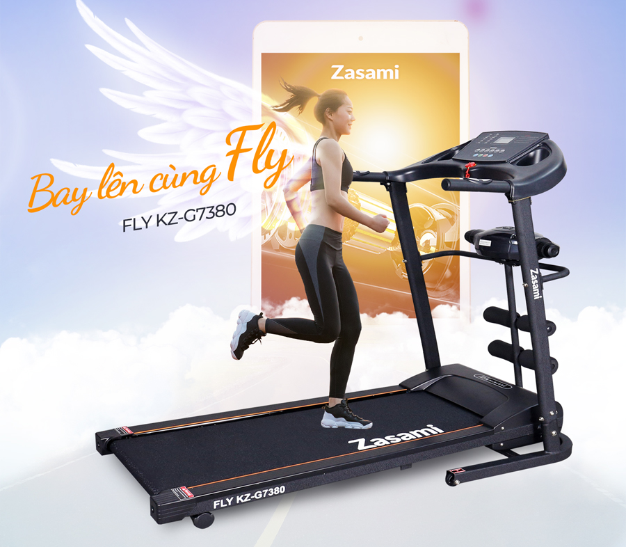 Máy Chạy Bộ Đa Năng Zasami Fly KZ-G7380